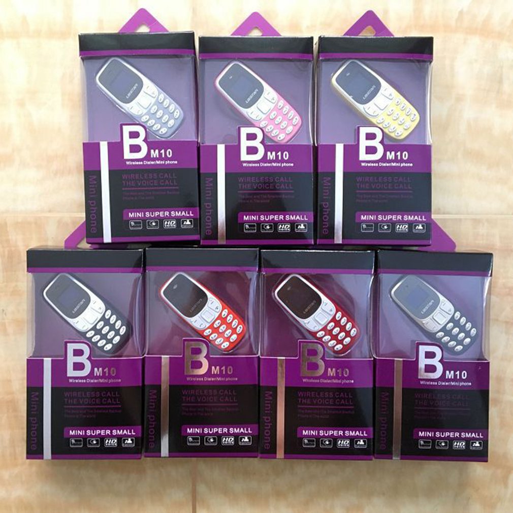 mini Pollice Portatile micro Senza Fili Del Telefono Cellulare GSM doppio Sim BM70 Multi-linguaggio Piccola accorto Telefoni Telefono Chiamate