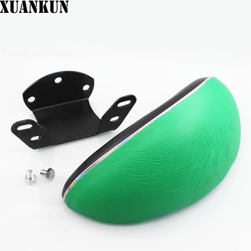 Xuankun elmotorcykel ryggstöd ryggstöd modifierad skoter moped modifierad rygg: M