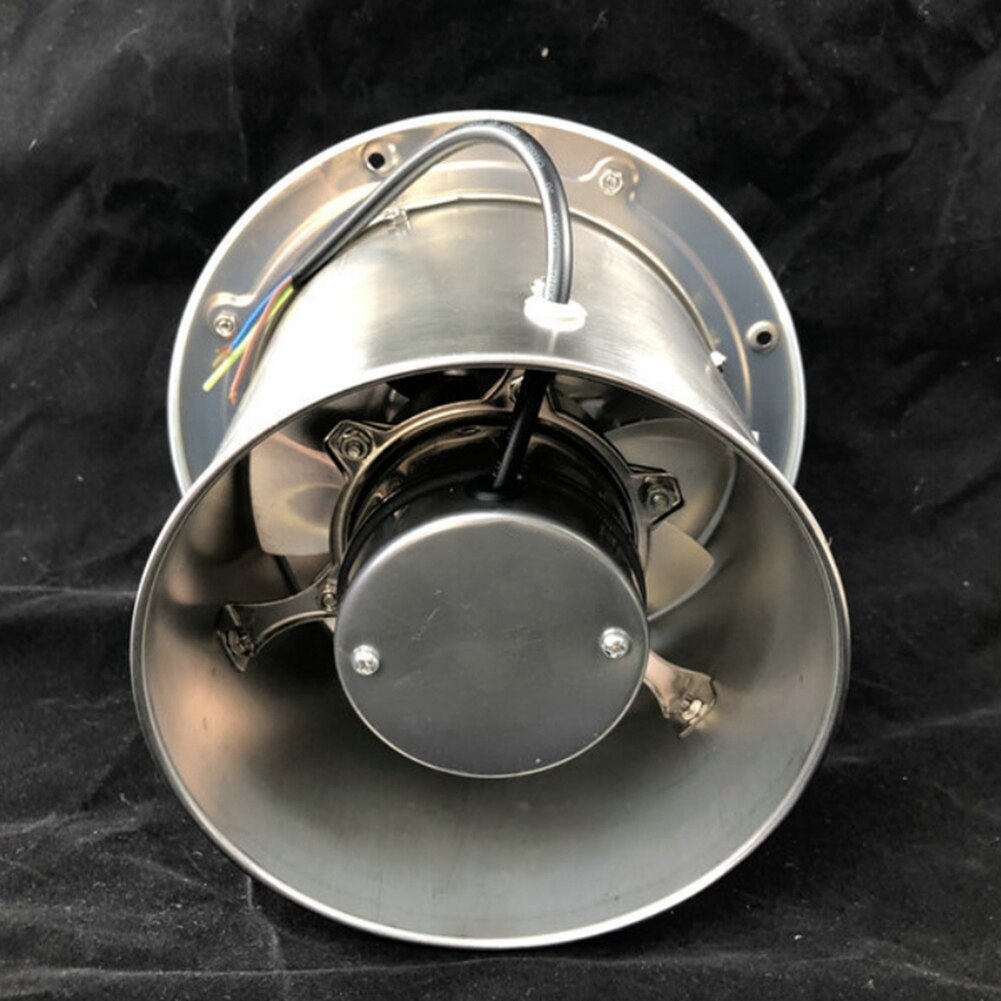 6 Inch Pijp Rvs Ventilator Raam Duct Ventilatie Blower Wc Keuken Ventilator Booster Extractor
