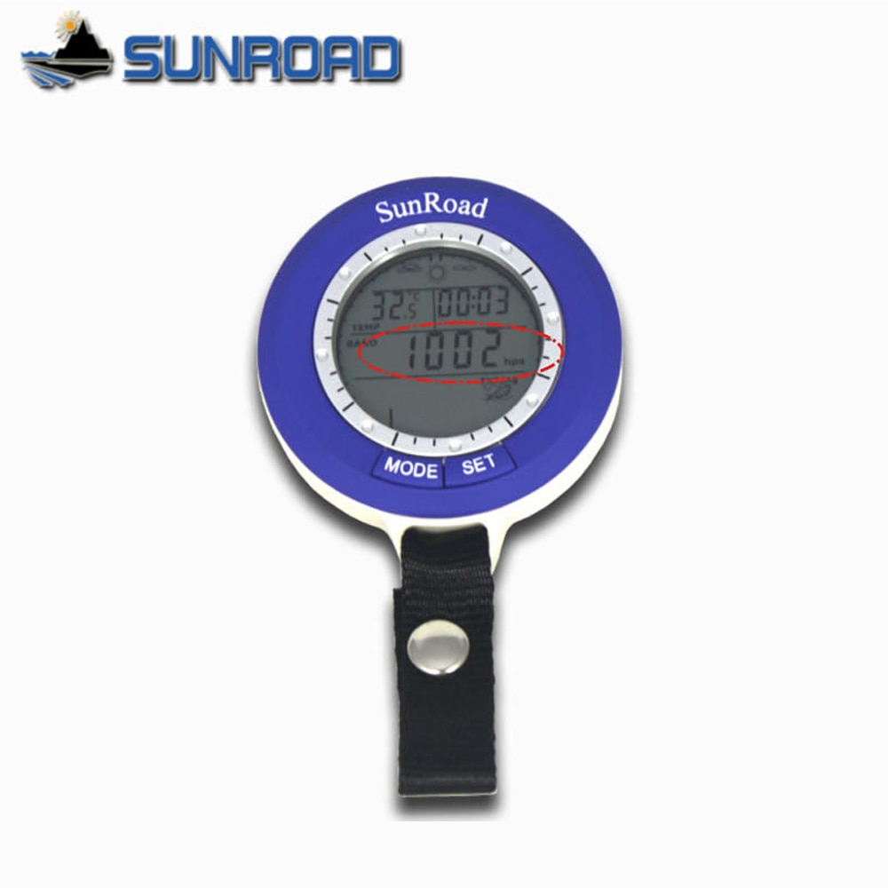 draussen Angeln Barometer Multi-funktion Sunroad SR204 Mini LCD Digital Angeln Barometer Höhenmesser Thermometer Wasserdicht