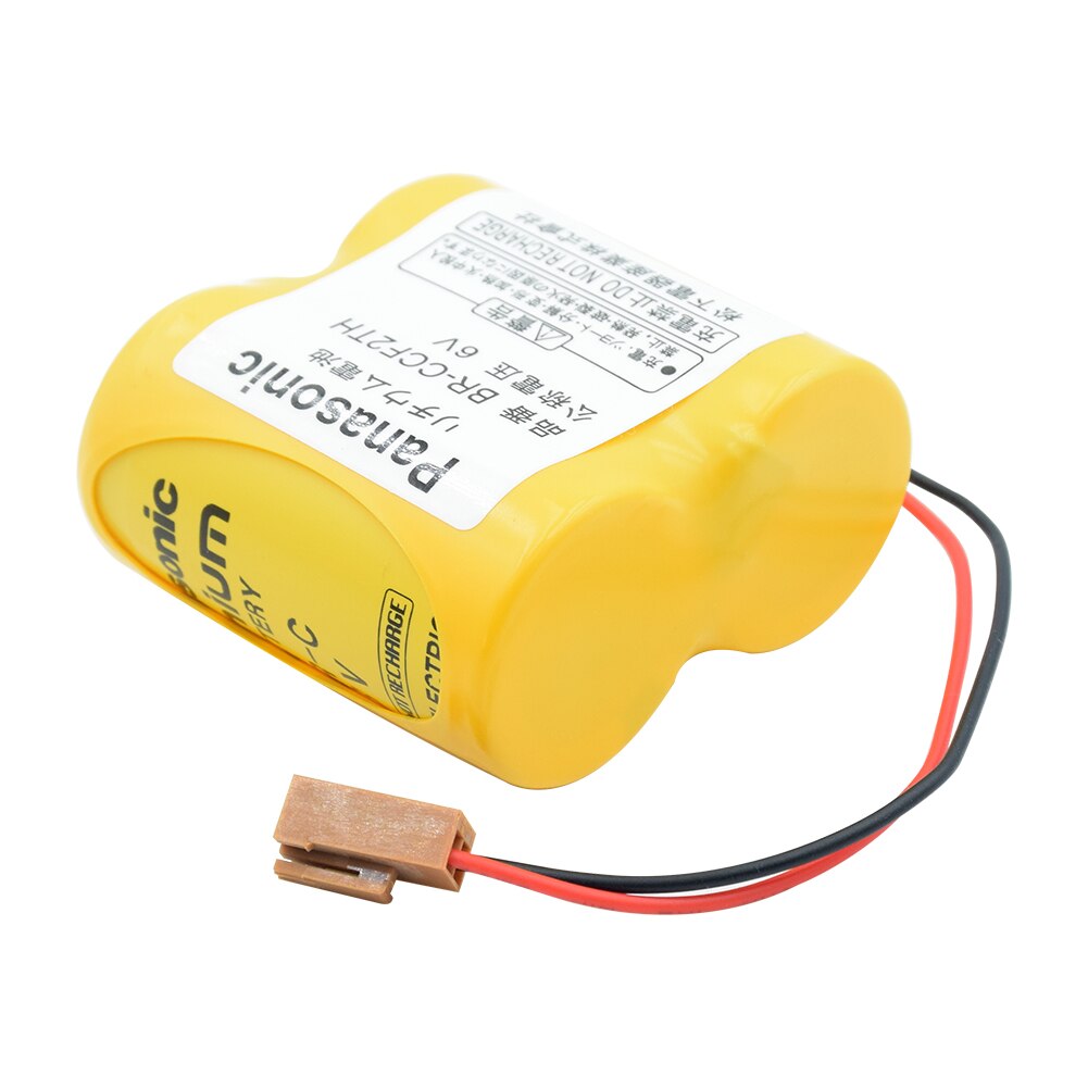 6V 5000mAh Lithium Ion Battery BR-CCF2TH Lithium Battery Pack With Plug For Fanuc A06 Servo Motor FANUC CNC System BR-CCF2TE