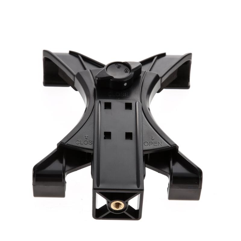 Universal Tablet Tripod Mount Clamp Tripod Mount Holder Bracket Clip For iPad Galaxy Phone Clamp with 1/4" Thread Adapter