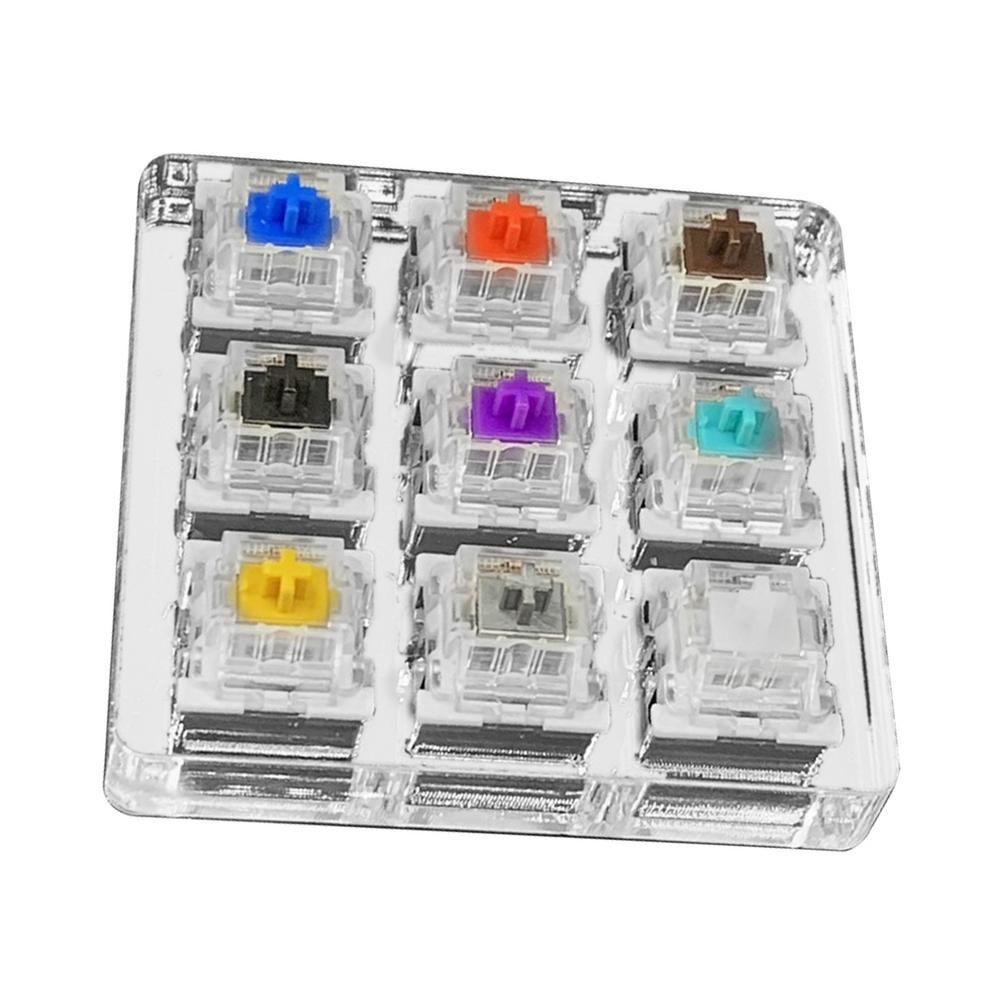 Keyboards Switches Tester Portable Accurate Sampler Tester Multi-Axis Test Function Precision Keyboards Testing Tool For Axis: Blue