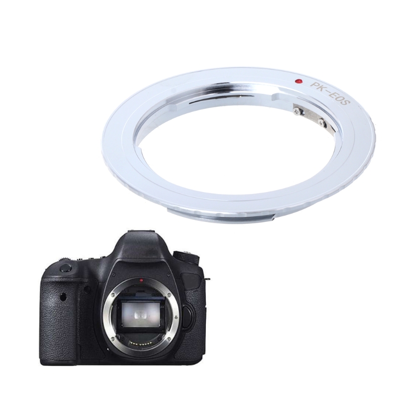 PK Lens Mount Adapter Ring for Pentax PK Lens to EF Camera