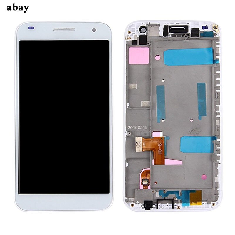 5.5 "Full Lcd Touch Screen Frame Voor Huawei Ascend G7 Lcd Beeldscherm G7-I01 G7-I03 L01 Vervanging onderdelen