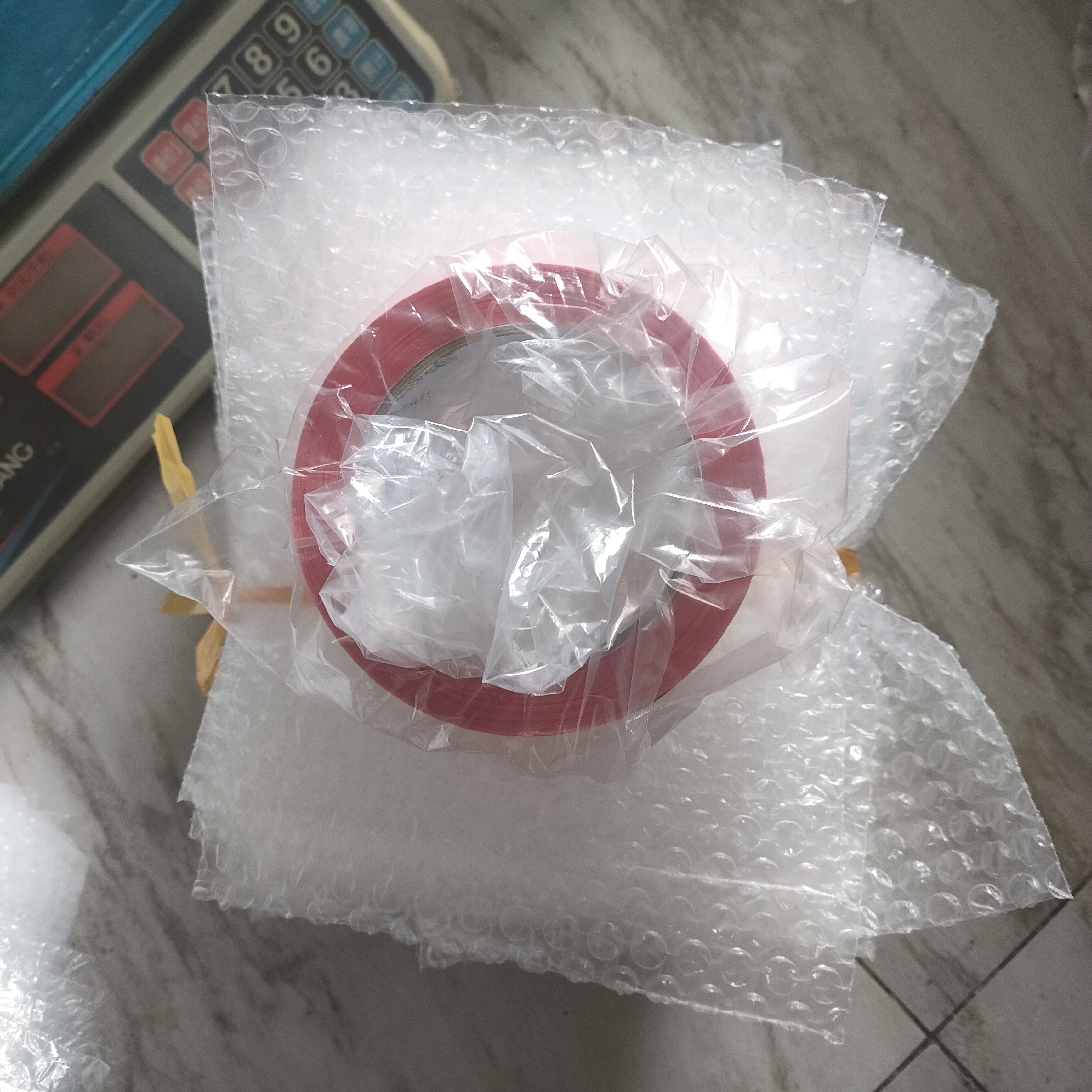 Bolsas de plástico para embalaje, envoltorio de burbujas blancas de polietileno transparente, a prueba de golpes, de doble película, 18x20cm, 100 Uds.