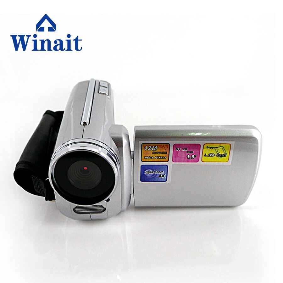 Freies HD Digital Videokamera mit 4 x Digitalzoom 1,8 Zoll Bildschirm Mini DV Digital Camcorder
