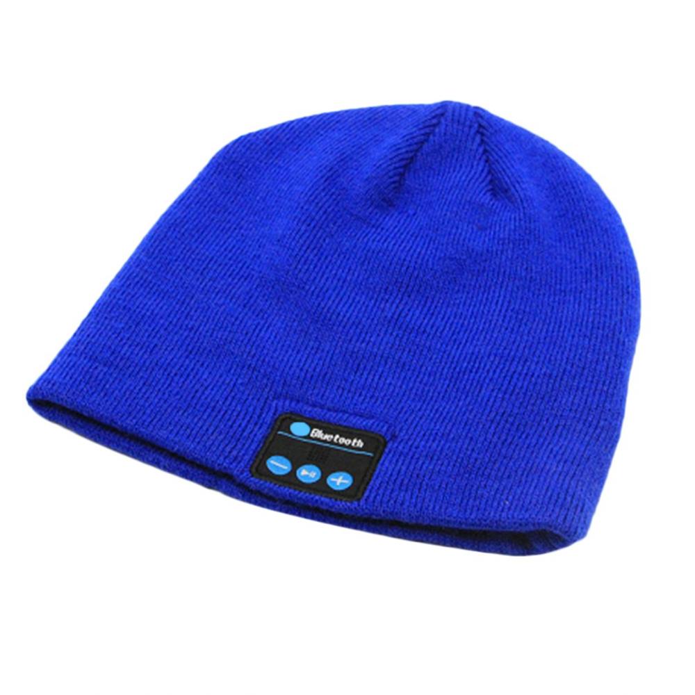Fone de ouvido bluetooth música chapéu inverno sem fio fone de ouvido com microfone esporte chapéu para xiaomi telefone portátil