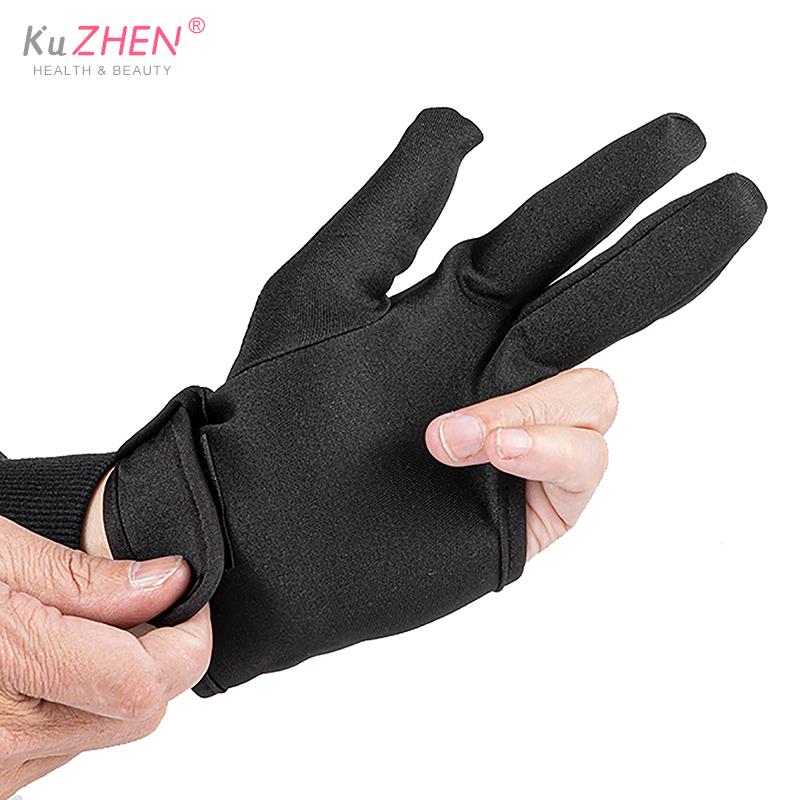 3Finger Anti-perm Hairdressing Gloves Barber Hairdressing Glove Heat Resistant Finger Protect Hair Straightening Curling Styling