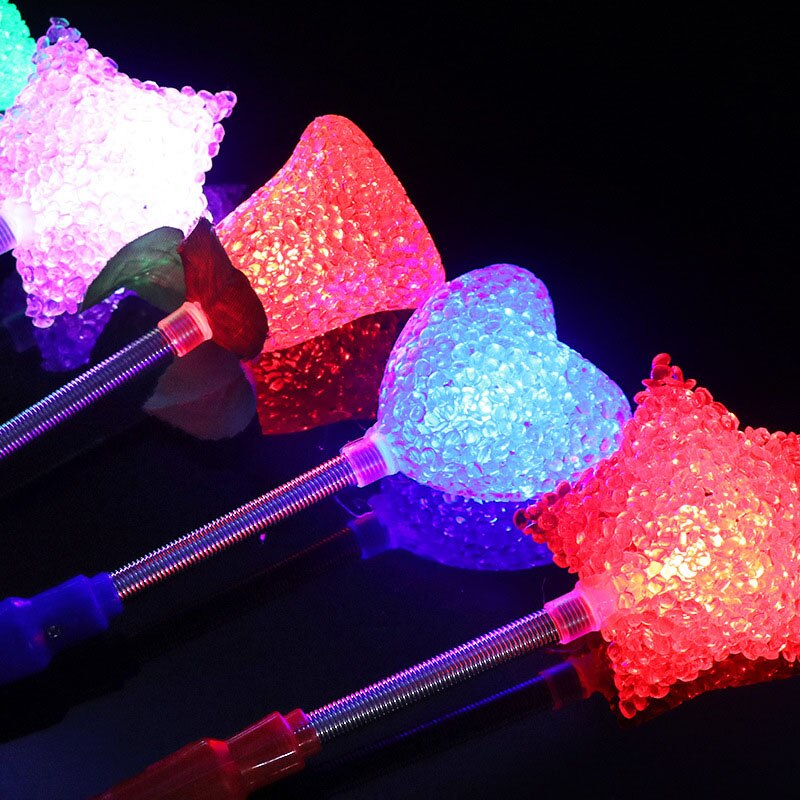 Luminous Flashing Light Sticks for Wedding Party Halloween Decoration Children LBV