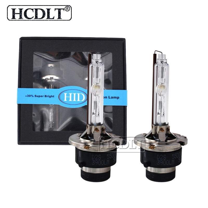 HCDLT Super Heldere 30% 12 V 35 W D2S 5500 K D4S HID Xenon Lamp 3900LM Metalen Base Auto licht Xenon D2S D4S 35 W HID Koplamp Lamp