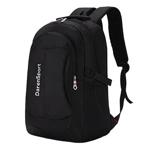 Large Capacity Teen Backpack for Men Black Teenager Schoolbag backpack Junior High School Students Back Pack Male Bagpack: Black