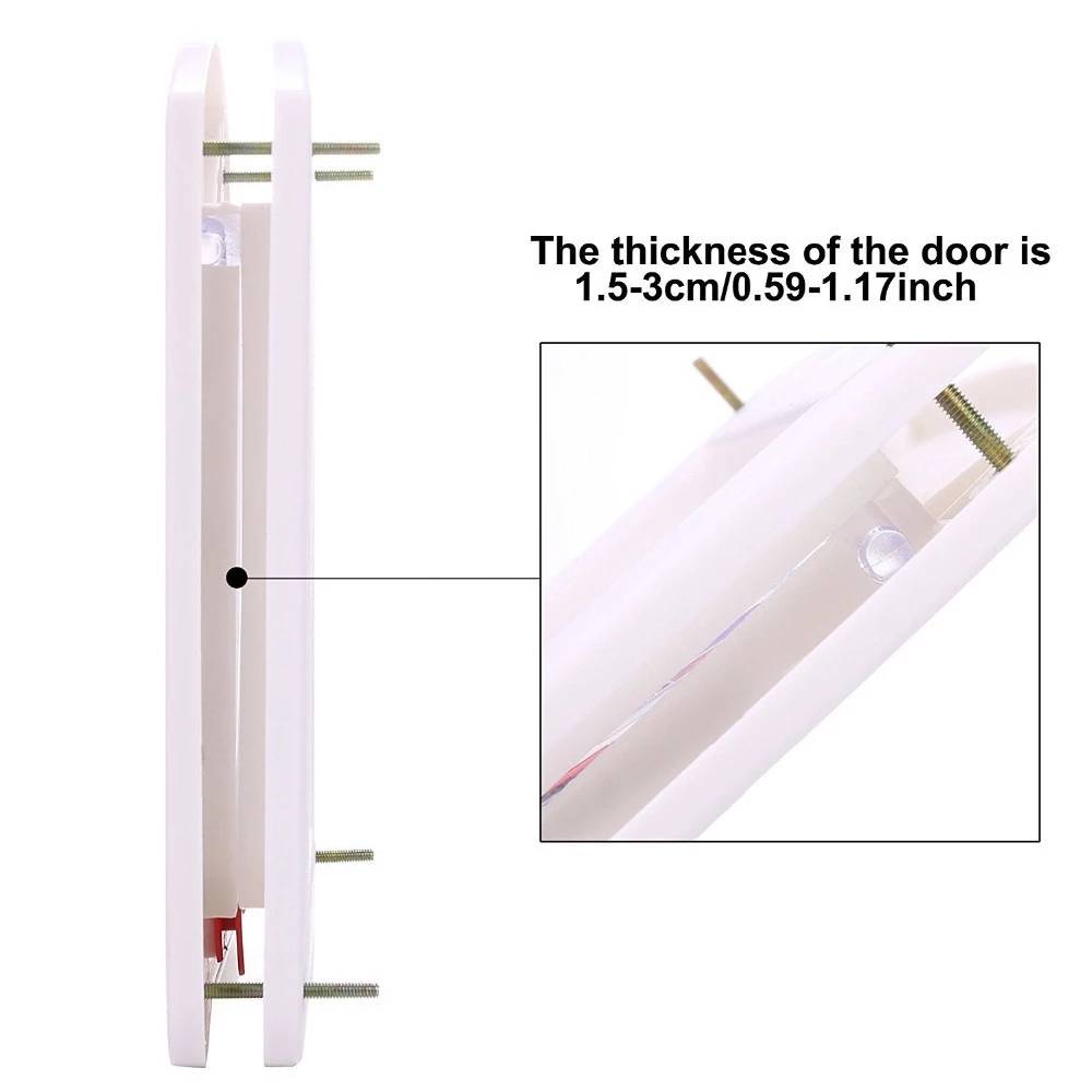 Puerta de Mascota para perro inteligente, accesorio de seguridad para mascotas con puerta deslizante de Color,