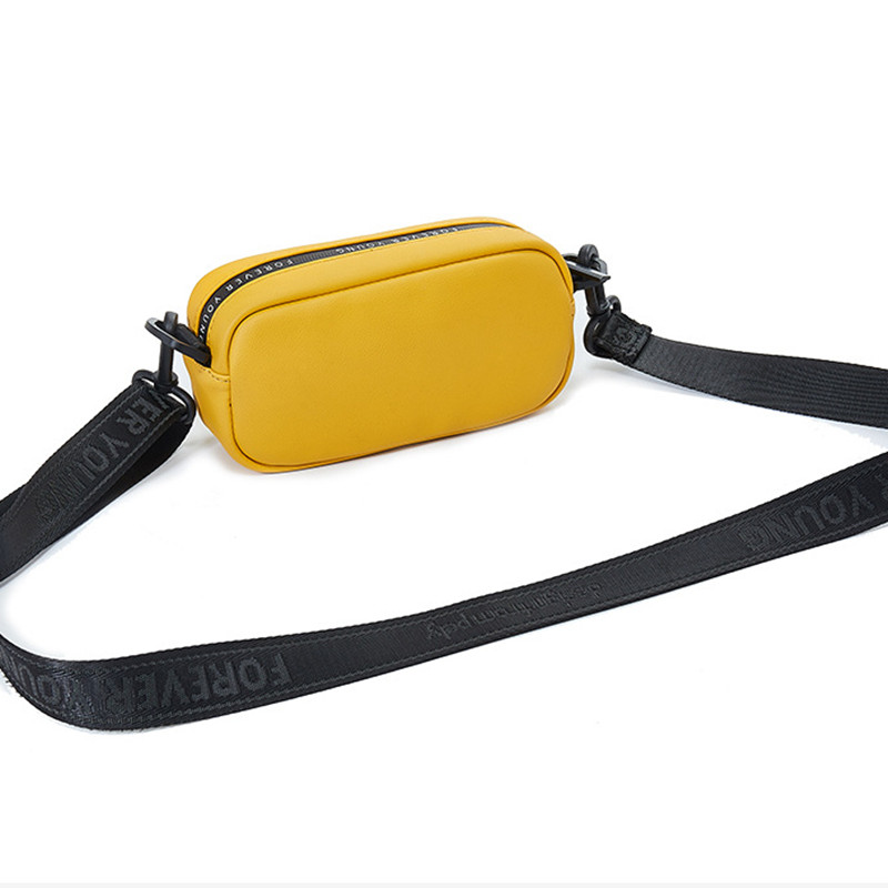 CHALLEN Female Casual Mini Crossbody Bag For Women Shoulder Bag PU Leather Phone Coin Bag Trend Handbag Rectangle Shape