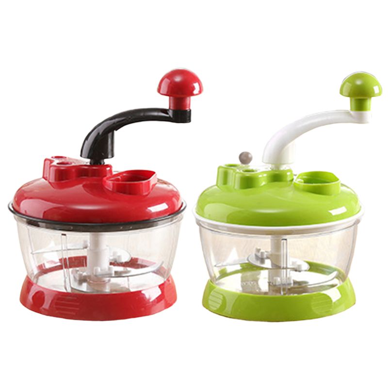 Licuadora portátil Manual, rebanador de verduras en espiral, picadora de carne, procesador de alimentos, herramienta