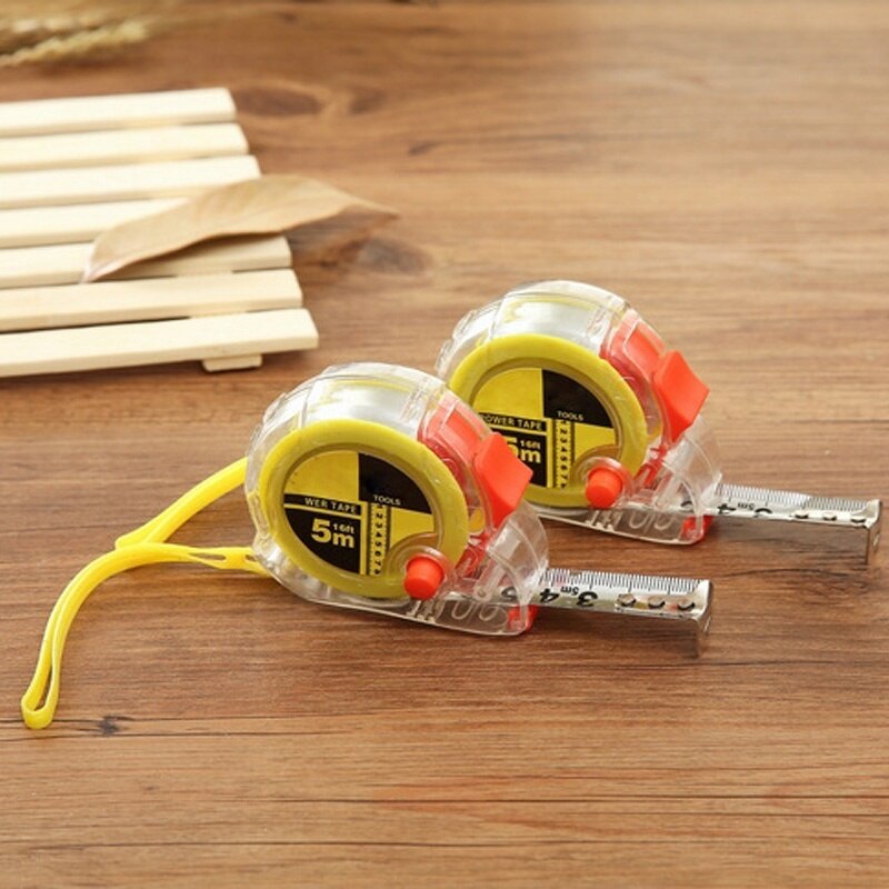 5m Precise Measuring Tape Woodworking Tools High Wear Tape Measures Resistant Engineering Measuring Hand Tools