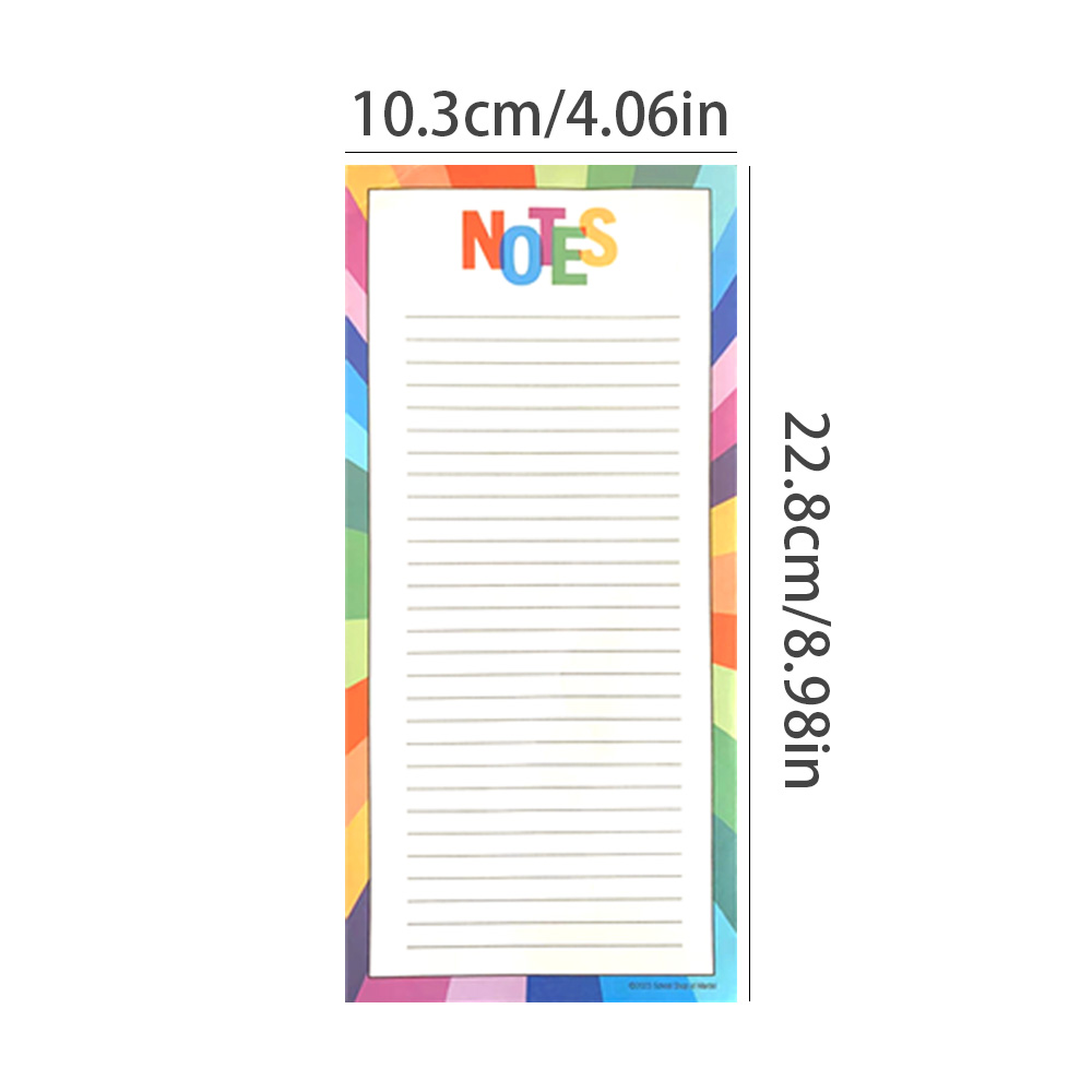 Magnetische Notizblöcke, Einkaufsliste, Magnetblock für Kühlschrank, magnetischer Einkaufslistenblock für Kühlschrank, Einkaufsliste, Kühlschrank, magnetische Liste