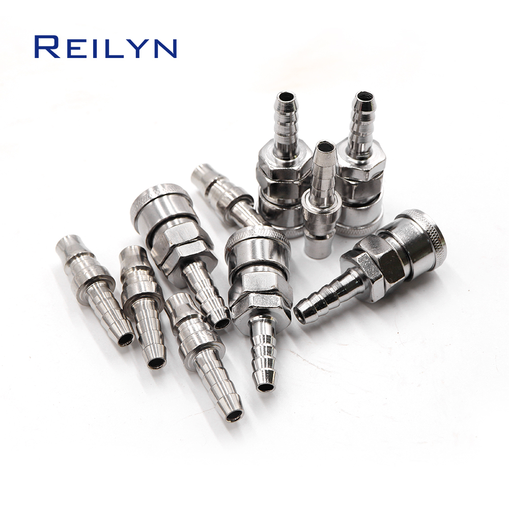 Air Compressor Fitting Hose Quick Coupling Pneumatic Connector Air Nailer Plug Pneumatic Tool Connector