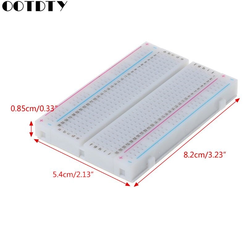 400 Tie Punten Universal Solderless Pcb Breadboard Mini Test Protoboard