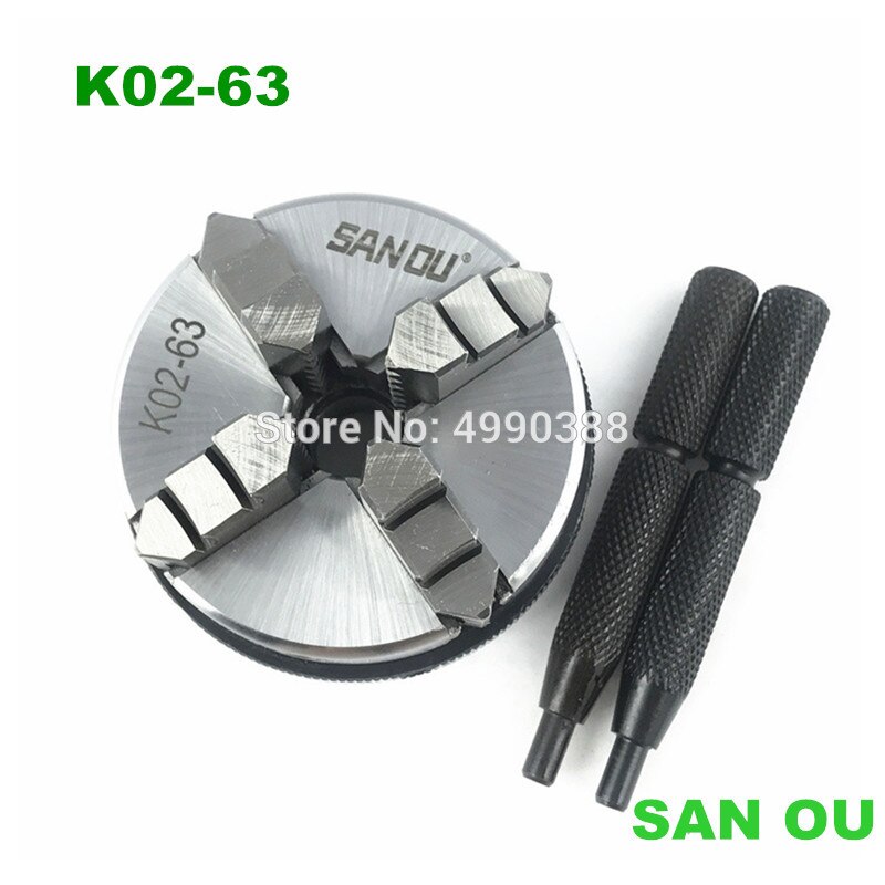 thumbnail image 2 of 4-Jaw Self-Centering Lathe Chuck For Woodworking & Metalworking – K02-63 Model – Secure Clamping & High Accuracy 2 of 14