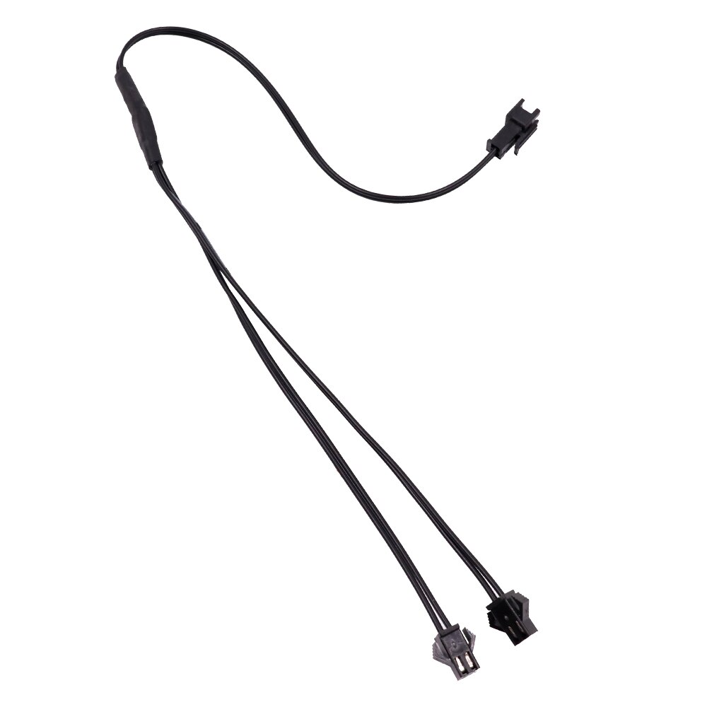 1 In 2/3/4/5/6/7/8/9/10 Jst Connector Splitter kabel 2Pin Connectors Voor 3V/5V/12V El Wrie Neon Light El Tape Strip Driver: 1 in 2 connector