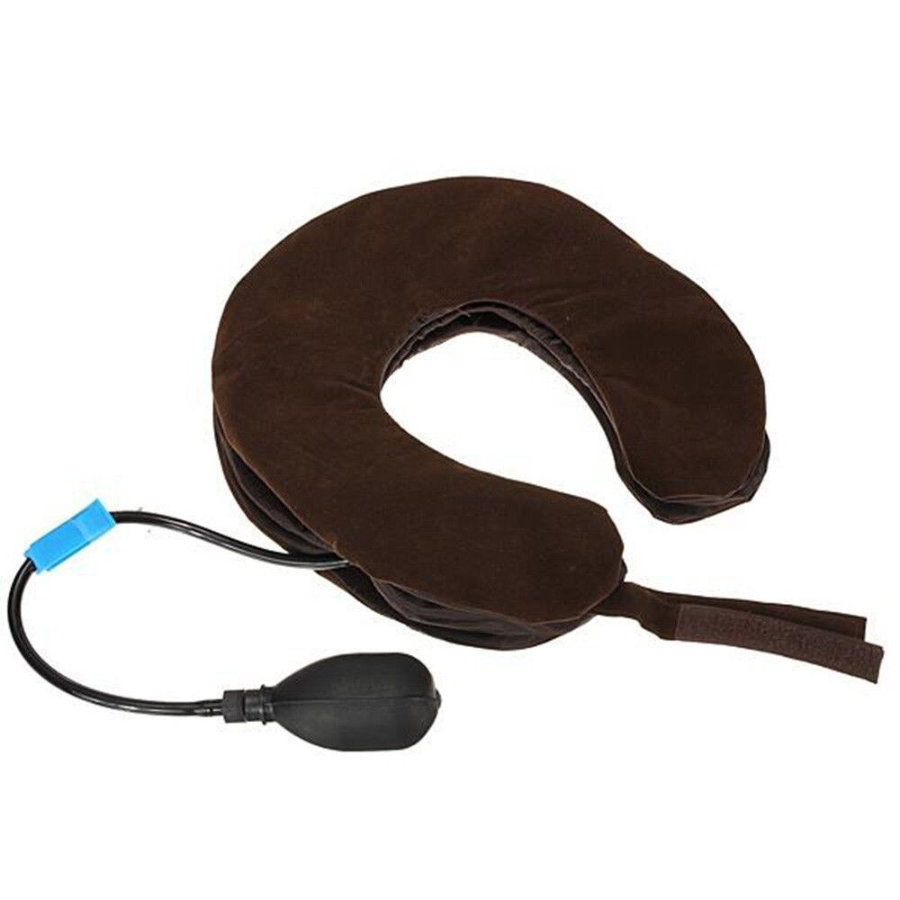 Uitbreidbaar Pain-Relief Nekkussen Kraag Cervicale Tractie Brace Ondersteuning Kussen Kraag Cervicale Tractie Brace Ondersteuning Kussen