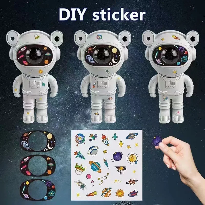 Bluetooth Astronaut Galaxy Projector LED Star Light Aurora Moon Effects Night Light Bedroom Ambiance Speaker Accessories