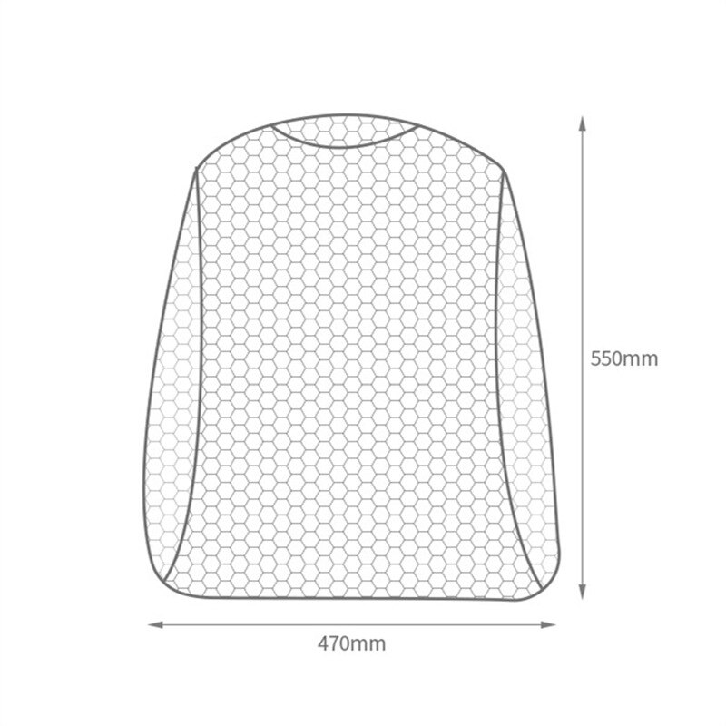 47*55 cm Wit Mesh Drogen Netten Opknoping Organisator Speelgoed Kussen Drogen Netto Rack Wasserette Opslag & organisatie: Default Title