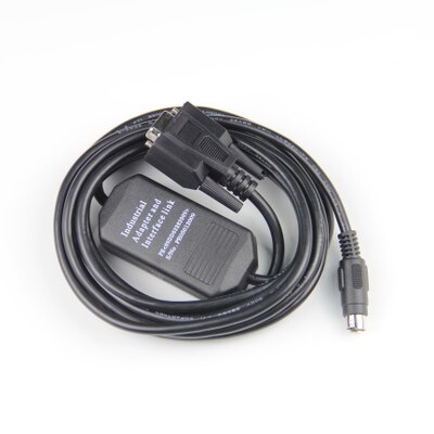 SC11 SC-11 RS232 PLC Programming Cable for Mitsubishi MELSEC FX Series FX2N/FX0N/FX1S/FX1N/FX0S FX3U FX3G DB9F-M: SC11A 3M