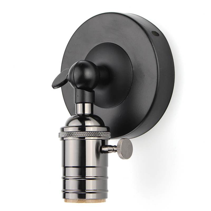 Vintage retro antieke lampenvoet  e27 fittingen industriële moderne plafondlamp wandlamp lamphouder wandlamp  ac110-240v