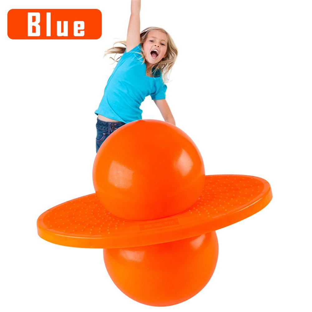1pc Pogo Ball Hopper Sport High Balance Bounce Jump Board Ball Fitness Ball With Inflating Pump Bouncing Ball For Kids