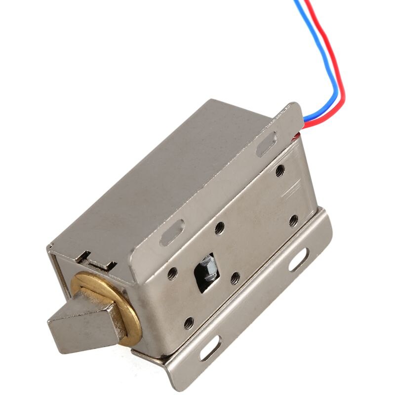 Electric lock door solenoid valve Silver