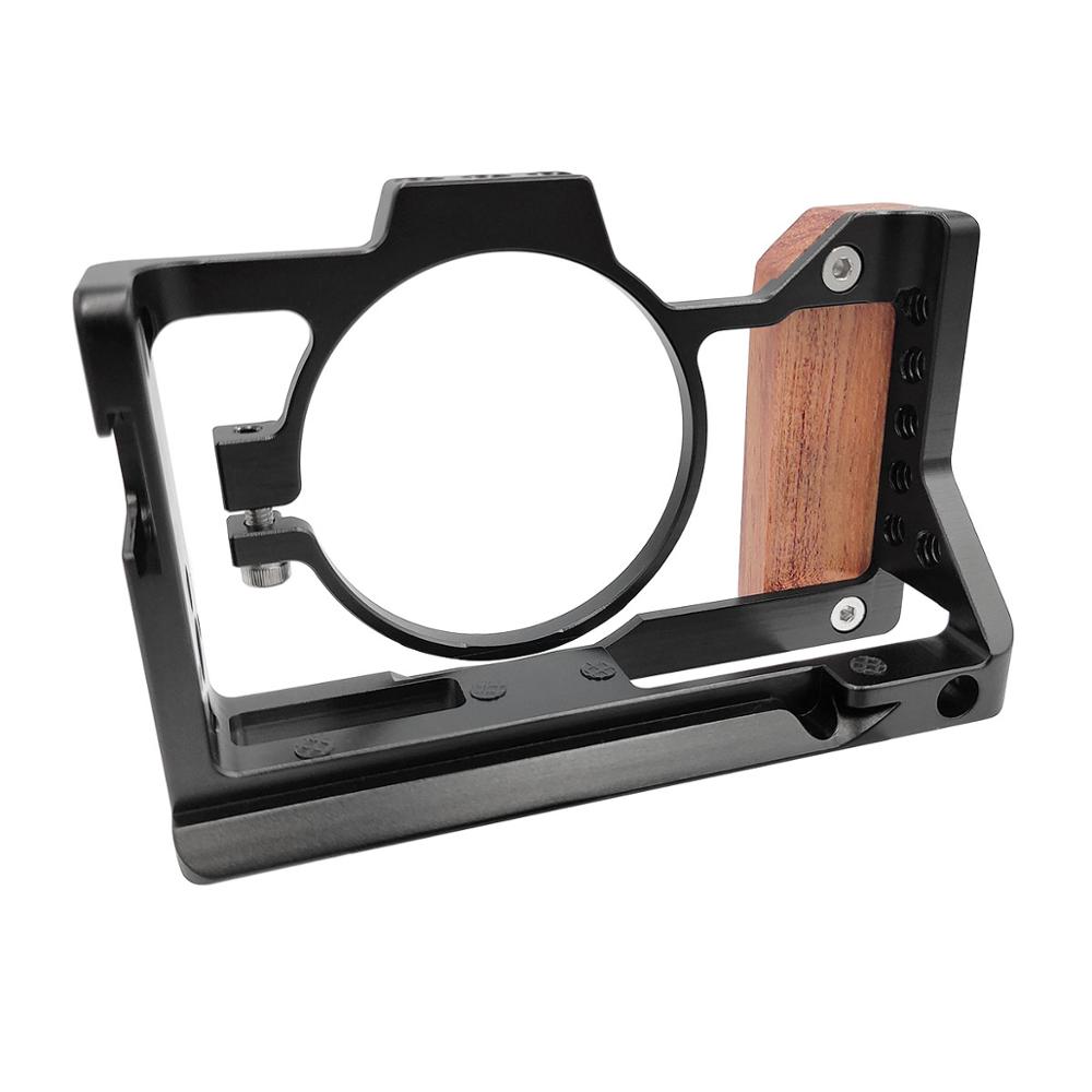 ZV1 ZV-1 Gabbia Fotocamera, ZV-1 ZV1 Cassa Della Macchina Fotografica A Sgancio Rapido Gabbia Fotocamera per ZV-1 ZV1 Macchina Fotografica