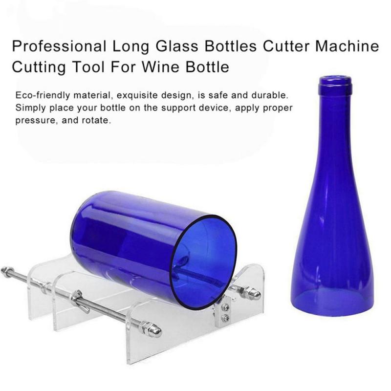 Glas flaske cutter værktøj skære vin øl flaske skære glas flaske-cutter håndværk diy skæreværktøj sikkerhedsmaskine