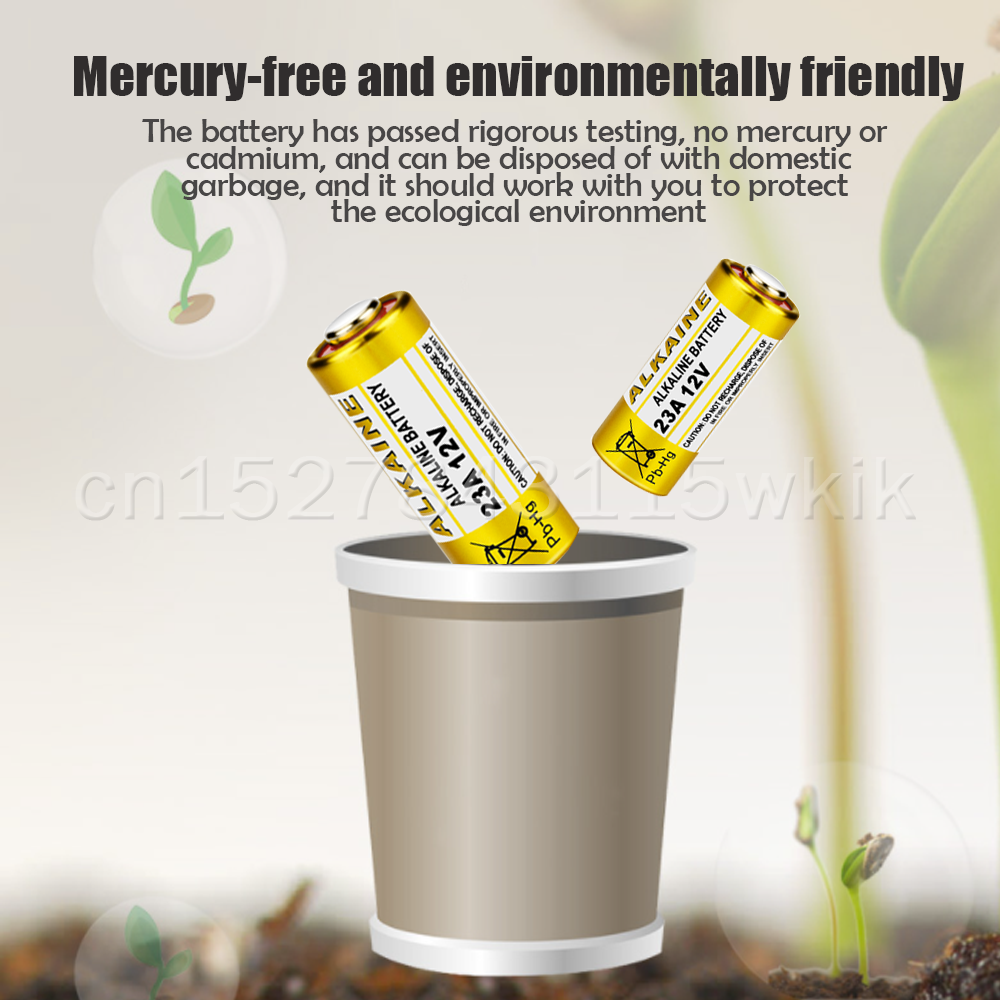 5PCS 12V Alkaline Battery A23 23A 23GA A23S E23A EL12 MN21 MS21 V23GA L1028 GP23A LRV08 For Remote Control Doorbell Toy Dry Cell