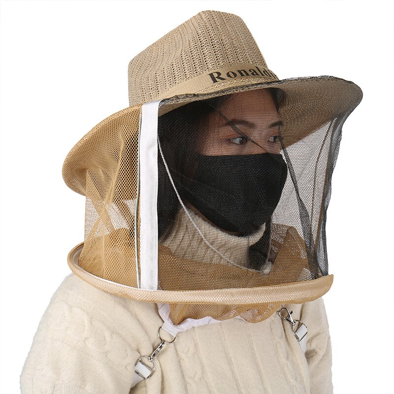 Beekeeping Beekeepers Hat Veil for Bee Protection During Beehive Maintenance