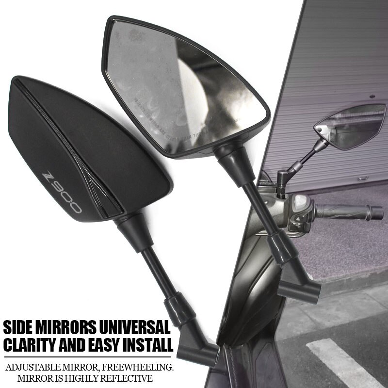 Voor Z900 Z 900 Motorfiets Achteruitkijkspiegels Universeel 8Mm 10Mm Scooter Motorfiets Accessoires