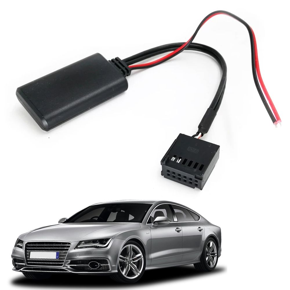 Adaptador Radio música dispositivo Bluetooth Cable de Audio auxiliar accesorios de coche para Ford Focus Mondeo Kuga Sony 6000CD