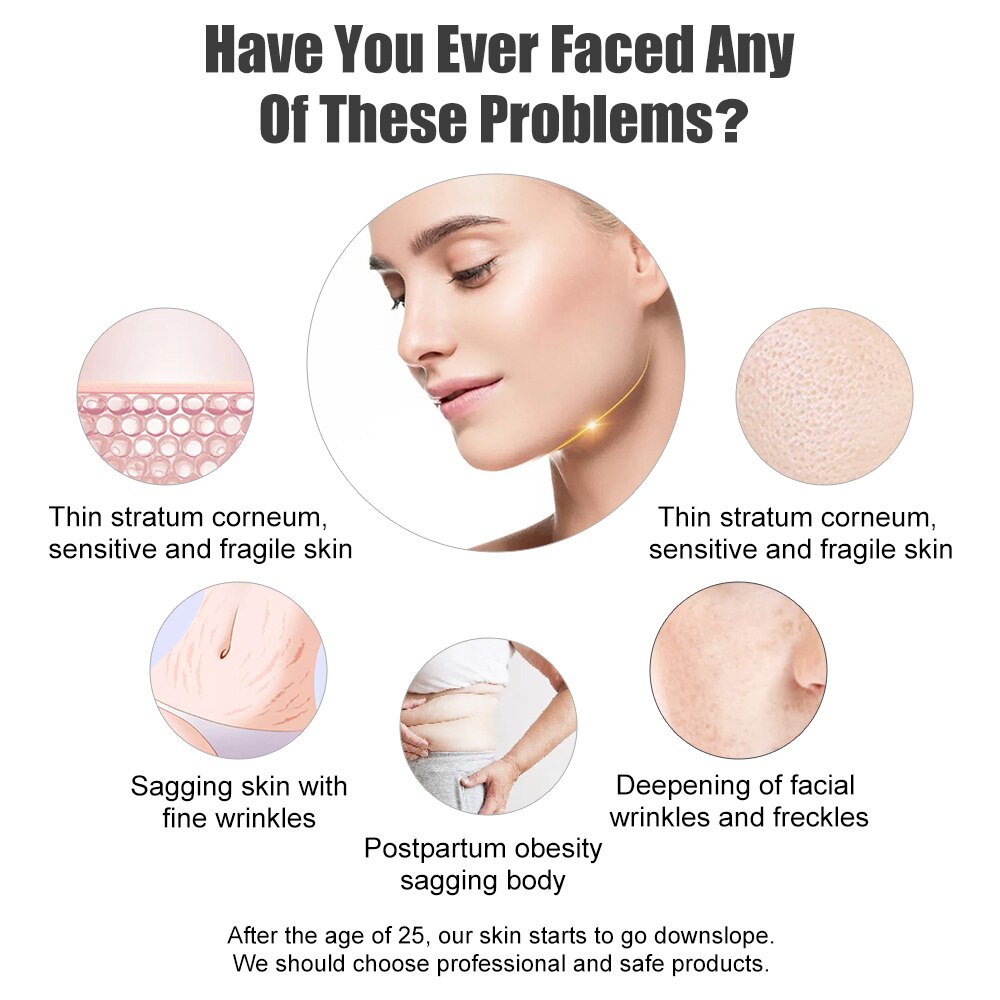 8 IN 1 Cavitation Machine Anti-Cellulite Vacuum Spa Ultrasound Therapy EMS LED Face Body Beauty SkinCare Fat Burner