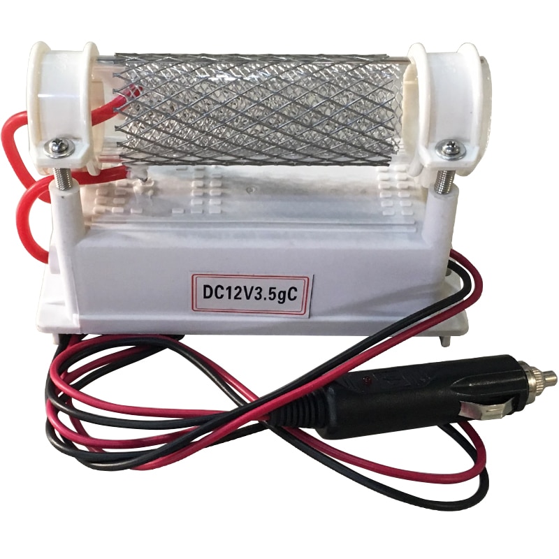 ATWFS zamontowany na pojeździe generator ozonu 12V 3.5G oczyszczacz powietrza sterylizator ozonu rura kwarcowa ze stali nierdzewnej Ozonator powietrza