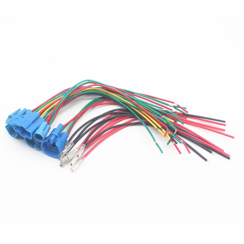 12mm 16mm 19mm 22mm 25mm Cable Socket for Metal Push Button Switch Wiring 2-6 Wires Stable Lamp Light Button