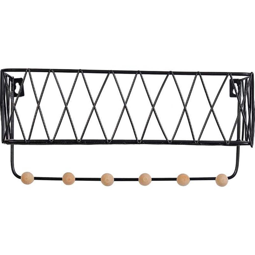 Cuadro colgado de la pared escandinavo decoración de pared del hogar estante artístico multifuncional de hierro LM5221414py