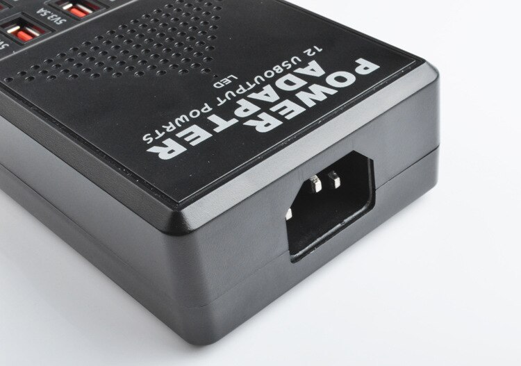 New 5v portable 12 1,5 v-5a port usb wall travel charger usb desktop charger hub multi-port fast adapter universal