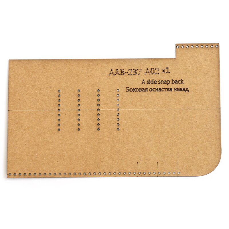 1Set DIY Kraft Paper Template Leisure 5 loose-leaf Notepad Leather Craft Pattern DIY Stencil Sewing Pattern 17.5*24
