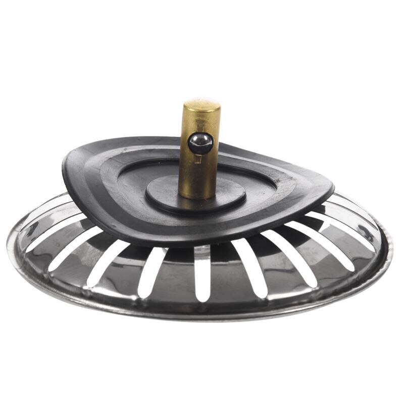 Gootsteen Zeef Afdruiprek Aftappen Afval Plug