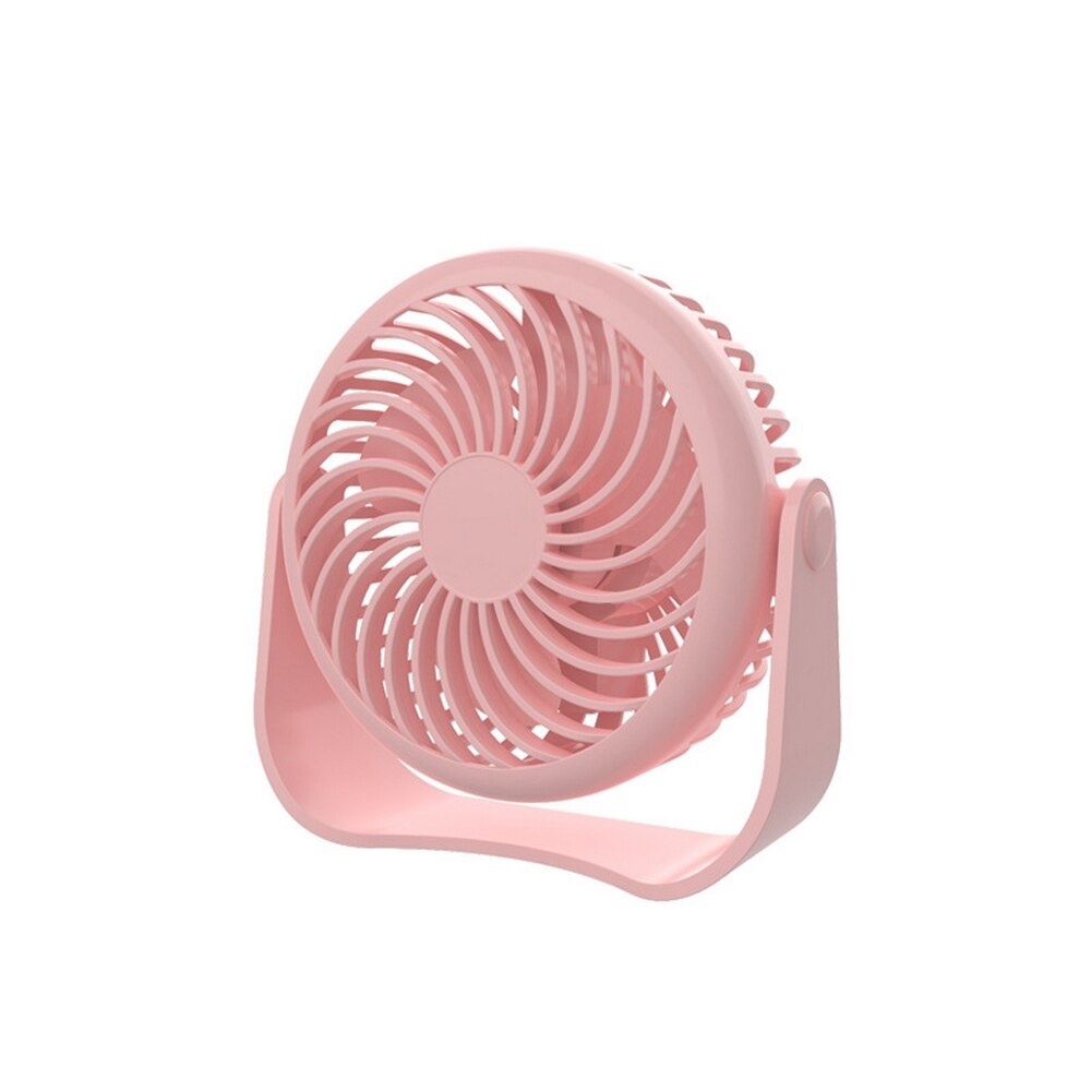 Kleine Ventilator Student Slaapzaal Bureau Ventilator Mini Ventilator Reizen Outdoor Draagbare Fans Kleine Ventilator Luchtkoeler 4 Kleuren optionele: Pink