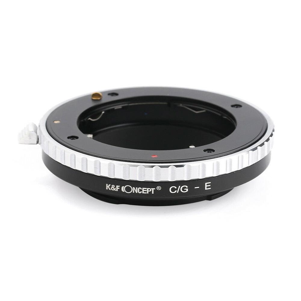 K &amp; f-adaptador de montagem de lente conceito, lente g para e-mount, câmera nex, a7r2, a7r3, a7m3, a7m2, a9, a5000, a6000, a6000, a6300, a6400