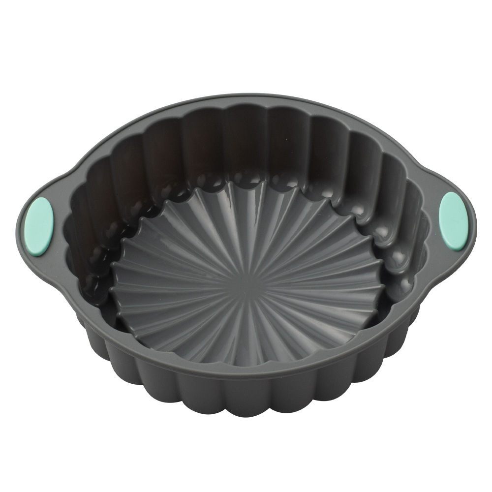 Silicone Cake Mold 3D Bread And Pastry Mold Crown-Shaped Cake Baking Tool Suitable For Diy Birthdays Weddings And Parties: Chocolate
