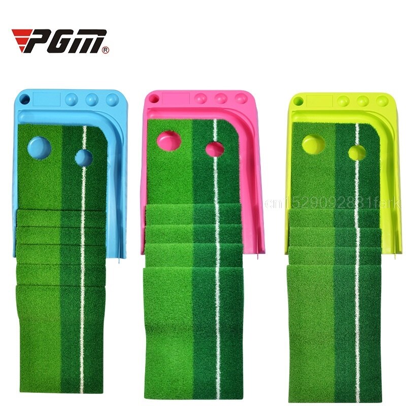 Pgm Mini Golf Clubs Putter balle retour 2.5M/3M intérieur Golf mettre vert formateur Portable Golf pratique mettre tapis