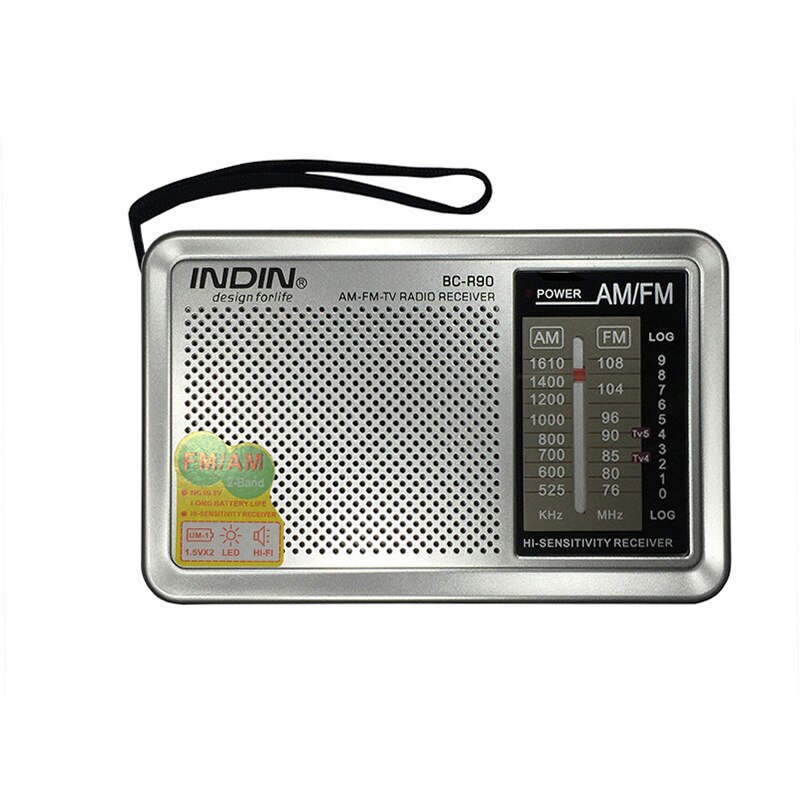Best-selling radio Multifunction Indoor Outdoor Portable AM FM elderly radio player Walkman BC-R90